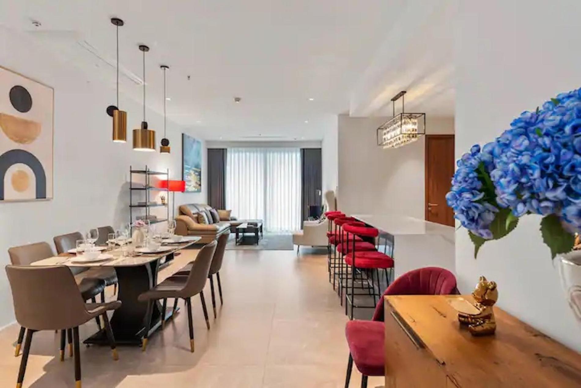 Zo Apartment Opera, Crest, Galleria -Central Saigon -Free Pool-Gym-Sauna Room-Yoga Room 호치민 외부 사진