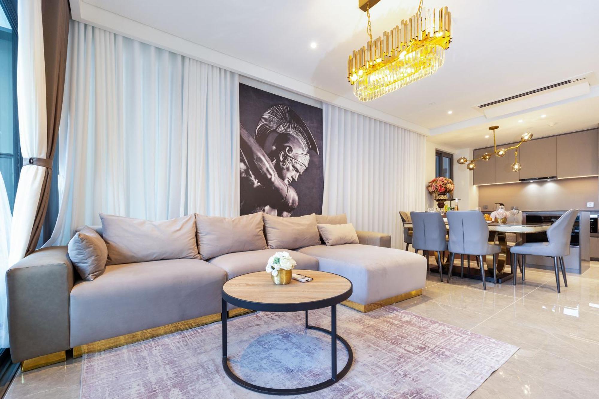 Zo Apartment Opera, Crest, Galleria -Central Saigon -Free Pool-Gym-Sauna Room-Yoga Room 호치민 외부 사진